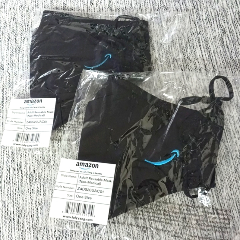 2 × Amazon, LULY YANG reusable mask